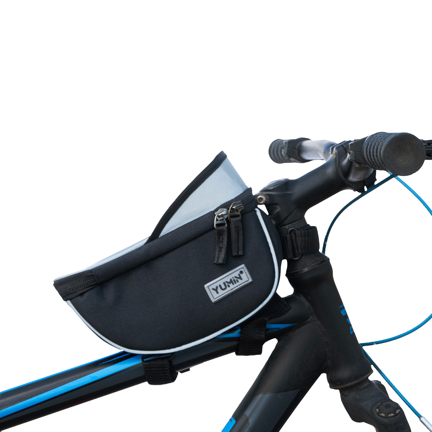 Bicycle Bag Frame Bag With 3 Pockets, Waterproof Top Tube Bag, Handlebar Bag,  Bicycle Mobile Phone Holder, Bag For Phone | Fruugo BH
